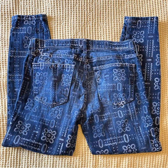 NWOT 💙 Current/Elliott stiletto bandana jeans - Size 30 - Picture 3 of 10
